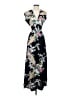 Assorted Brands 100% Viscose Print Black Casual Dress Size XS - photo 1