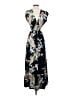 Assorted Brands 100% Viscose Print Black Casual Dress Size XS - photo 2