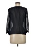 J.Crew Black 3/4 Sleeve Blouse Size 0 - photo 2