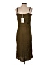 FRAME 100% Viscose Solid Brown Casual Dress Size M - photo 2
