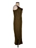 FRAME 100% Viscose Solid Brown Casual Dress Size M - photo 4