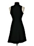 Express Solid Black Cocktail Dress Size S - photo 2