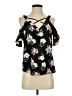 Blu Pepper Black Sleeveless Blouse Size S - photo 1