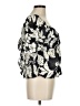 MNG Black Short Sleeve Blouse Size 8 - photo 4