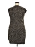 Nine West Animal Print Brown Casual Dress Size XXL - photo 2