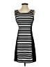 Express Stripes Black Casual Dress Size S - photo 1
