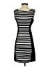 Express Stripes Black Casual Dress Size S - photo 2