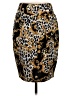Thalia Sodi Animal Print Gold Formal Skirt Size S - photo 2