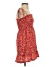 Topshop Hearts Red Casual Dress Size 2 - photo 4