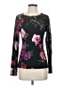Venus Black Long Sleeve Top Size S - photo 1