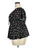 Torrid Black Short Sleeve Blouse Size 2X Plus (2) - photo 5