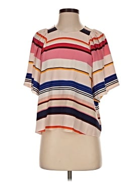 Kate Spade New York Short Sleeve Silk Top (view 1)
