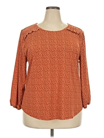 Adrianna Papell 3/4 Sleeve Blouse (view 1)