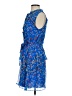 Saloni Blue Cocktail Dress Size 2 - photo 5