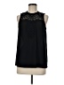 Halogen Black Sleeveless Blouse Size M - photo 1