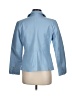 Chadwicks 100% Leather Blue Blazer Size 6 (petite) - photo 2