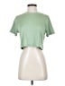 Assorted Brands Green Short Sleeve Turtleneck Size S - photo 1