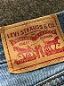 Levi's Chevron-herringbone Blue Jeans Size 26 waist - photo 4