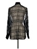 ALLSAINTS 100% Polyamide Black Long Sleeve Blouse Size 8 - photo 2