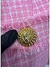 Balmain Tweed Pink Pink Round Neck Jacket Size EU 42 / US 12 - photo 4
