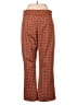 Jones New York Print Orange Casual Pants Size S - photo 2