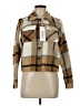 Yeokou 100% Polyester Plaid Brown Jacket Size S - photo 1
