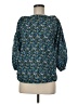 Buru 100% Cotton Teal 3/4 Sleeve Blouse Size M - photo 1