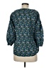 Buru 100% Cotton Teal 3/4 Sleeve Blouse Size M - photo 2
