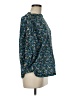 Buru 100% Cotton Teal 3/4 Sleeve Blouse Size M - photo 4