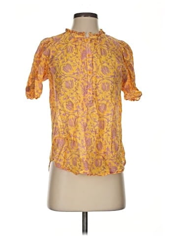 Apiece Apart Short Sleeve Blouse (view 1)