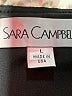 Sara Campbell 100% Polyester Black Casual Dress Size L - photo 7