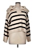 Entro Stripes Tan Pullover Sweater Size M - photo 1