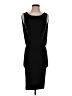 Monaco Solid Black Cocktail Dress Size M - photo 1