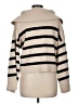 Entro Stripes Tan Pullover Sweater Size M - photo 2