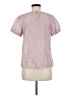 J.Crew Pink Short Sleeve Blouse Size 6 - photo 2