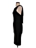 Monaco Solid Black Cocktail Dress Size M - photo 5
