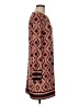 MICHAEL Michael Kors Print Orange Casual Dress Size M - photo 4