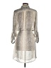 Old Navy 100% Polyester Silver Casual Dress Size M - photo 2