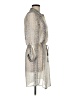 Old Navy 100% Polyester Silver Casual Dress Size M - photo 4
