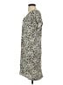 Gap 100% Rayon Animal Print Tan Casual Dress Size S - photo 5