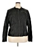 Maurices 100% Polyurethane Black Jacket Size 24 (3) - photo 1