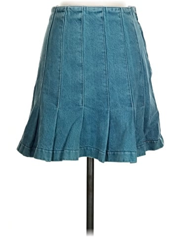 Zara Denim Skirt (view 1)