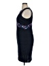 Antonio Melani Tweed Blue Cocktail Dress Size 14 - photo 5