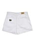 Lee Solid White Shorts Size 6 - photo 2