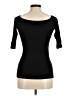 Lulus Black 3/4 Sleeve Top Size M - photo 2