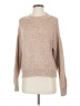 H&M 100% Polyester Tweed Tan Pullover Sweater Size XS - photo 1