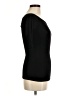 Lulus Black 3/4 Sleeve Top Size M - photo 4