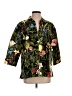 Tuckernuck 100% Polyester Floral Green 3/4 Sleeve Blouse Size S - photo 1