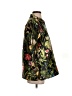 Tuckernuck 100% Polyester Floral Green 3/4 Sleeve Blouse Size S - photo 4