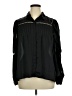 Express 100% Polyester Black Long Sleeve Blouse Size XL - photo 1
